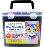 Alcohol Markers Dual Tip 60 Colours