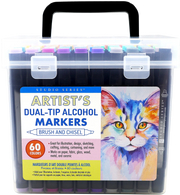 Alcohol Markers Dual Tip 60 Colours
