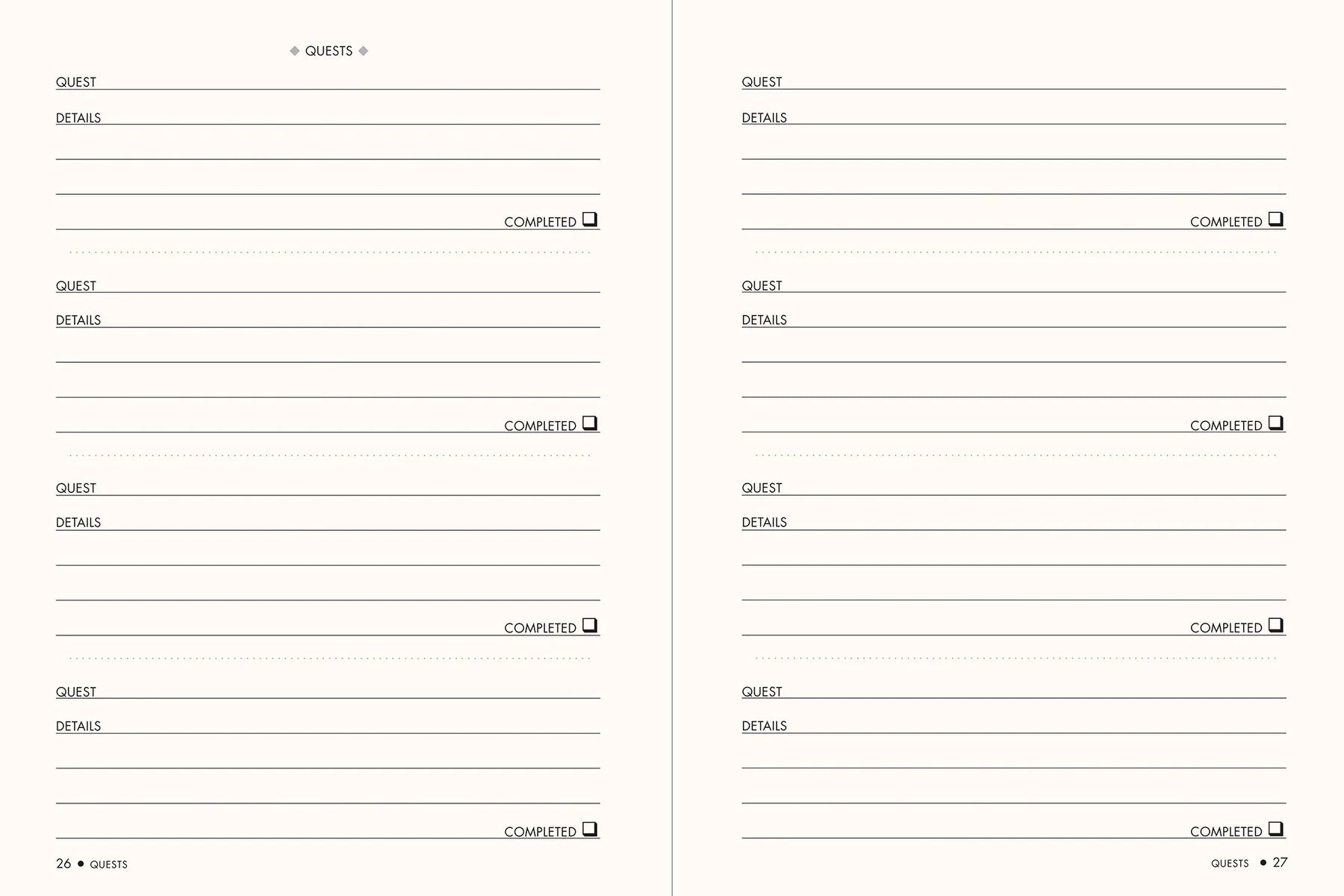 Campaign Journal