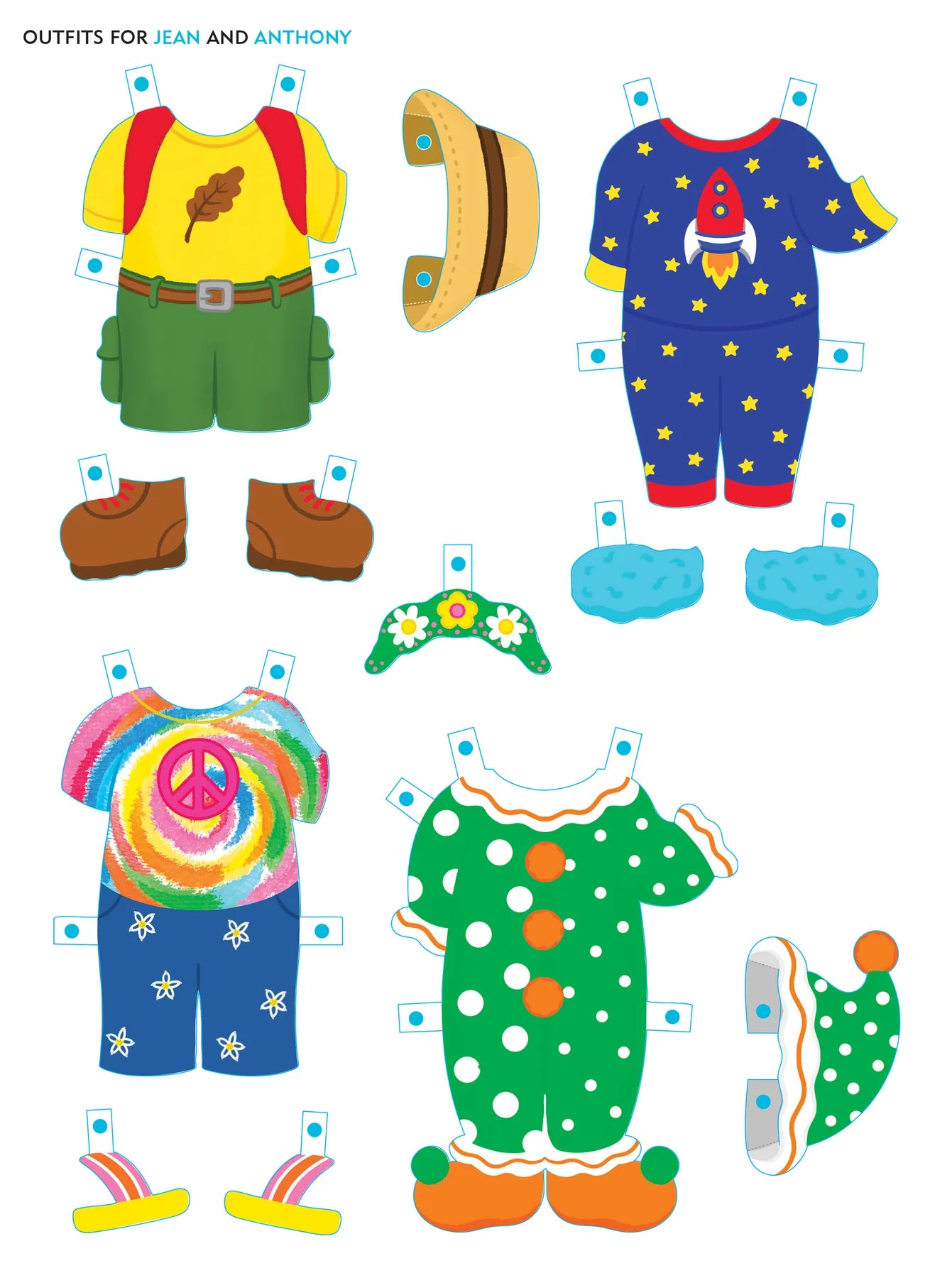 Kids Classic Keepsake Paper Doll Sets
