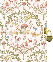Locking Journal Enchanted Forest
