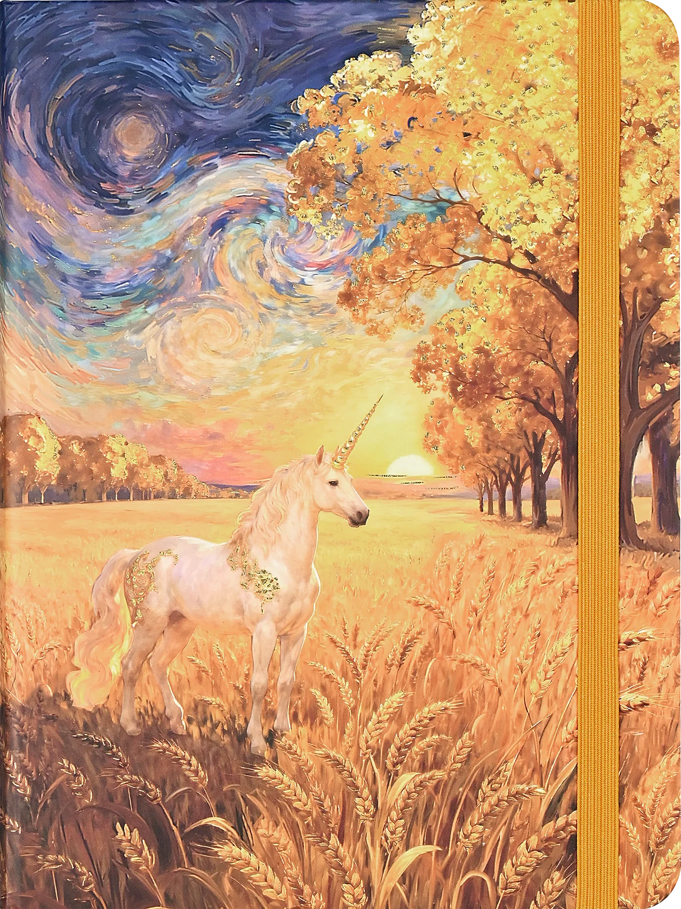 Journal 6x8 Golden Unicorn