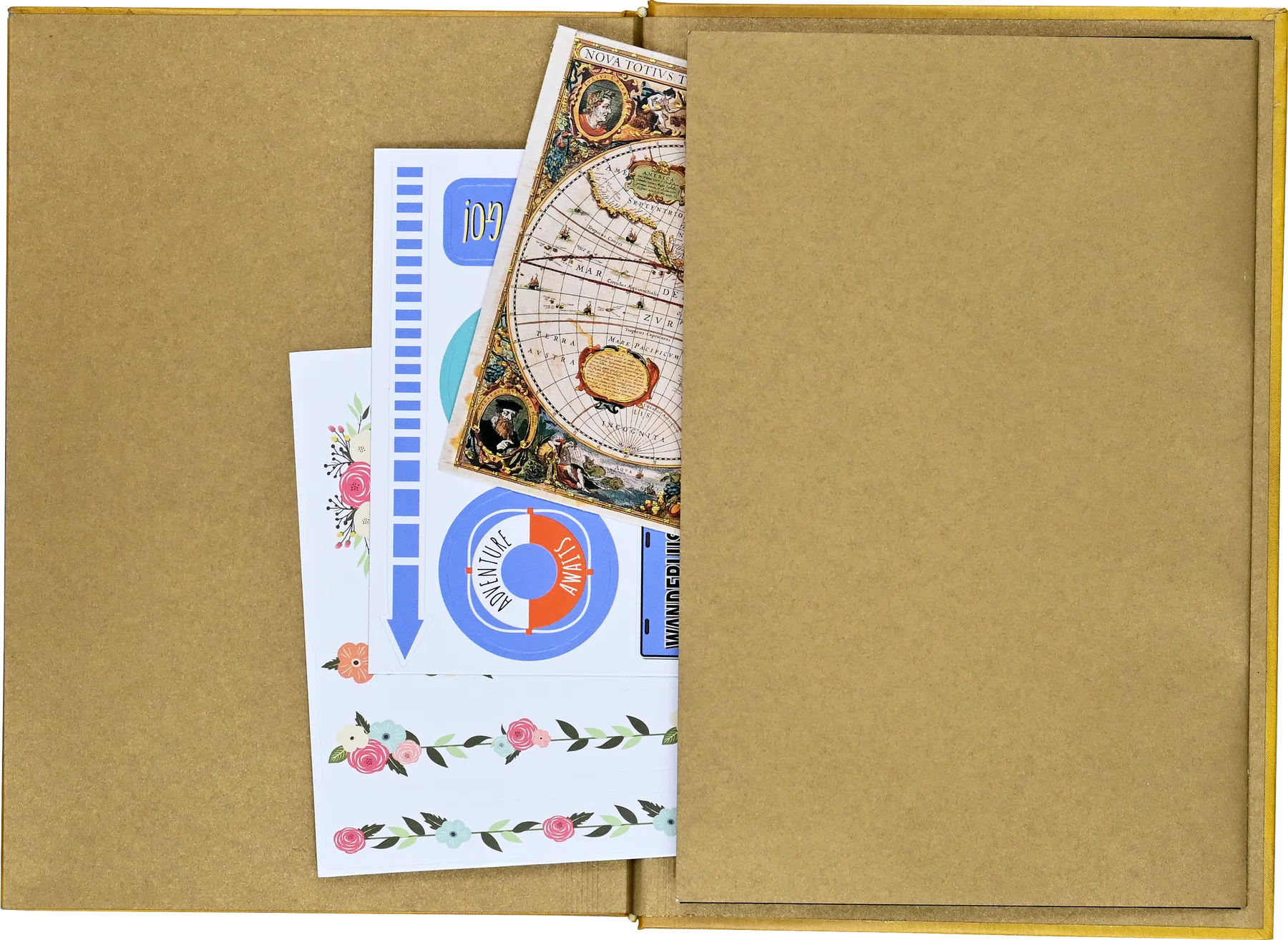 Journal 5x7 Gilded Petals of Persia