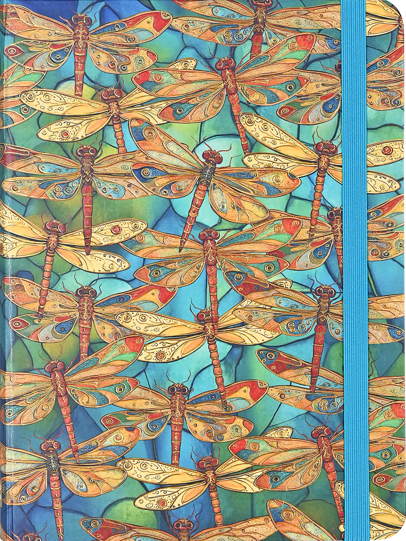 Journal 6x8 Gilded Dragonflies