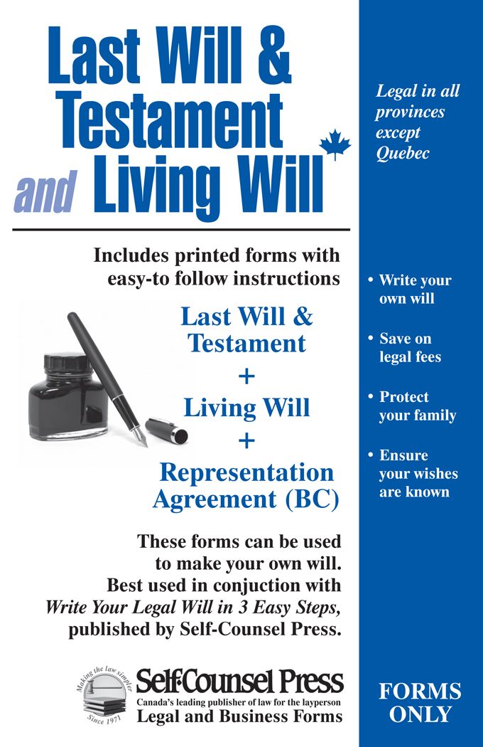 Last Will & Testament and Living Will