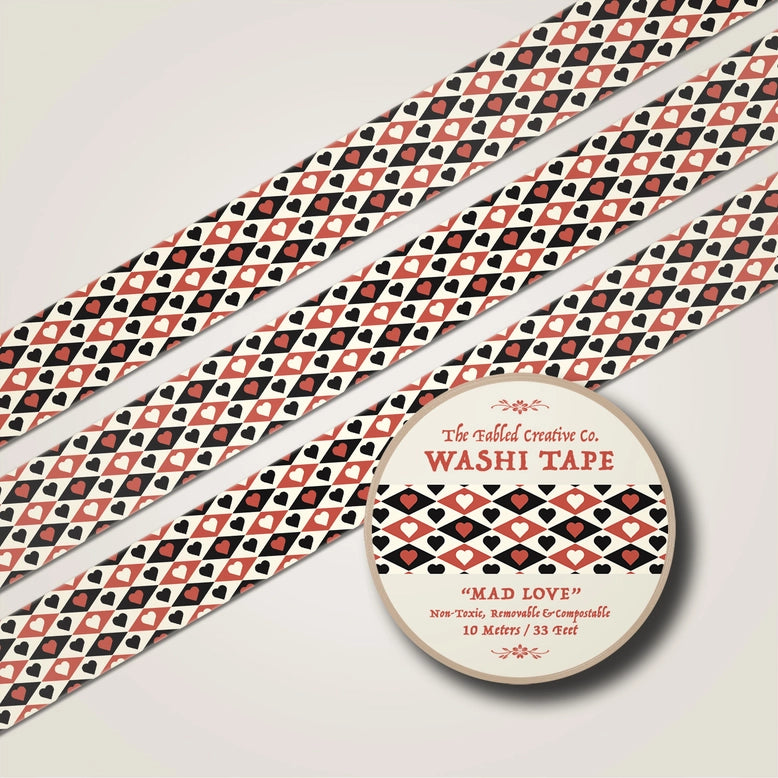 The Fabled Creative Co. Washi Tape — 15mm x 10m