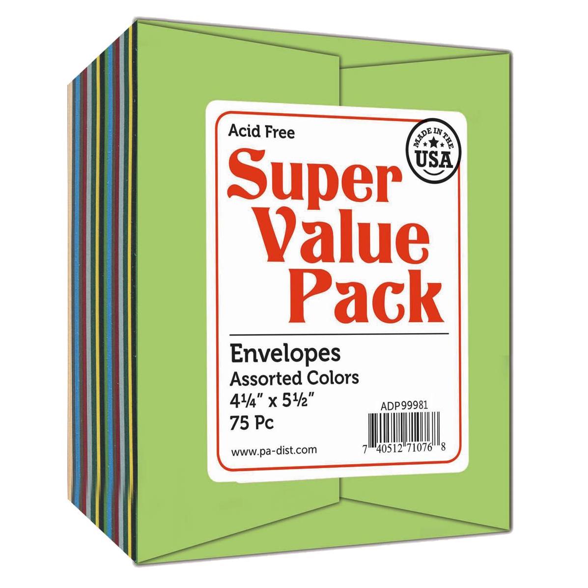 Coloured Cardstock & Envelope Bulk Value Packs