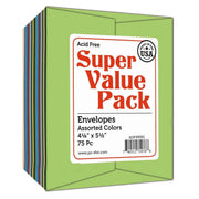Coloured Cardstock & Envelope Bulk Value Packs