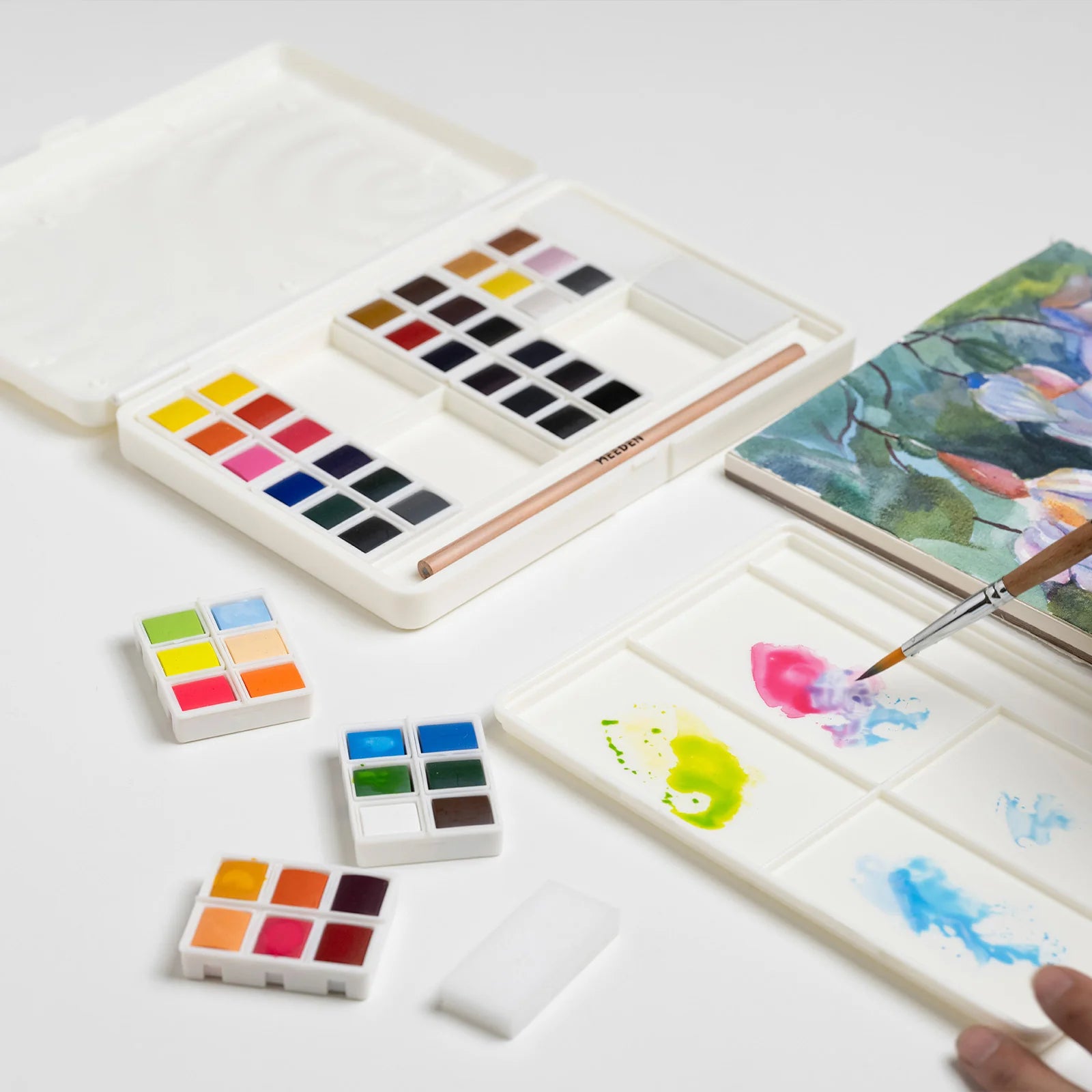 Watercolour Travel 48-set