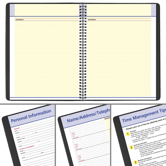 Agenda At-A-Glance mensuel à notes rapides FORMAT BUREAU* 2026