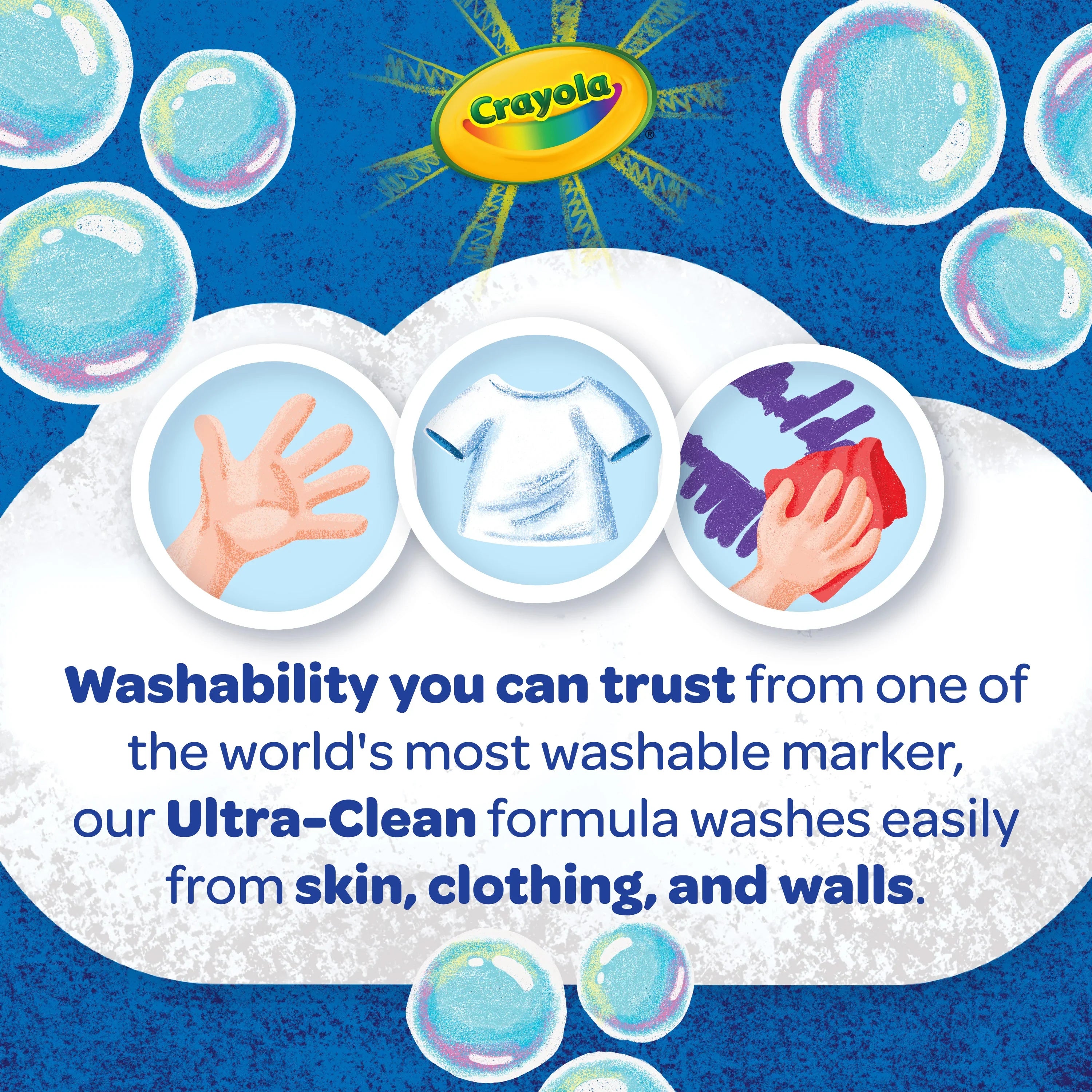 Ultra-Clean Washable Markers