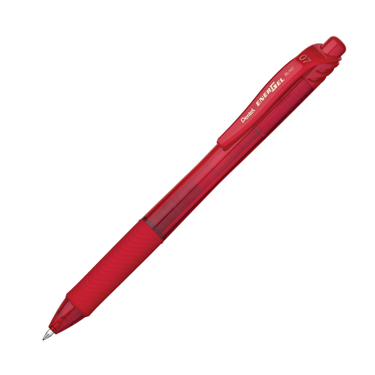 Pentel EnerGel-X Retractable Gel Pen 0.7 mm Red (PENBL107B)
