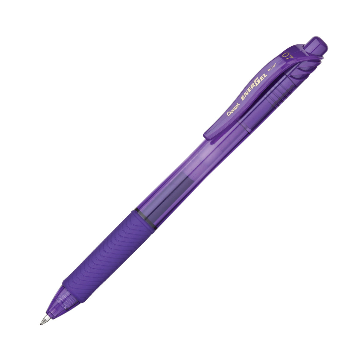 Pentel EnerGel-X Retractable Gel Pen 0.7 mm Violet (PENBL107V)