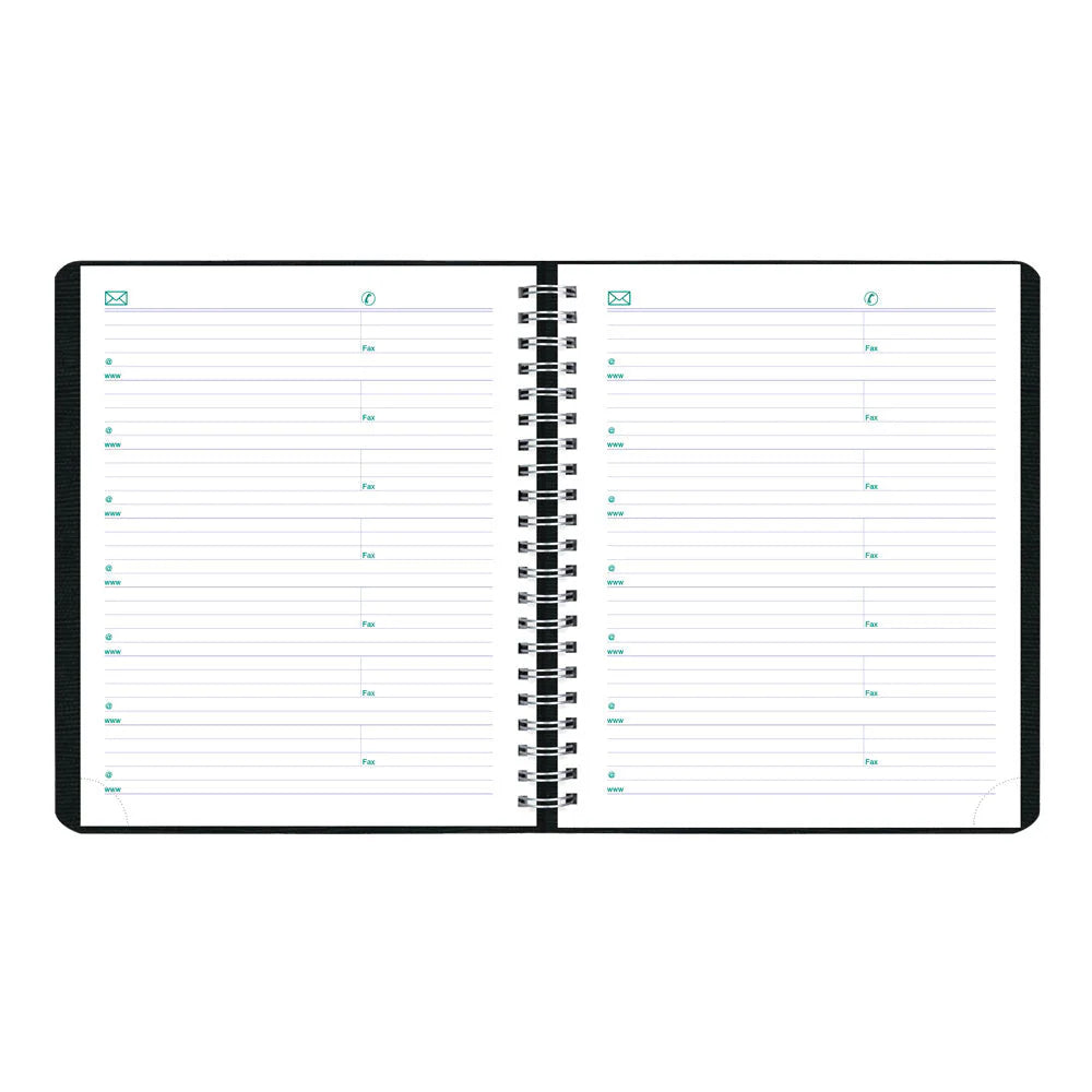 Blueline Essential Weekly Planner — Jan–Dec 2027, Bilingual, Black, 8" x 6-1/2"