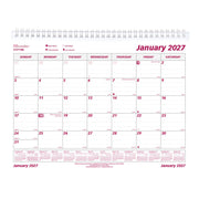 Calendrier mural mensuel Brownline