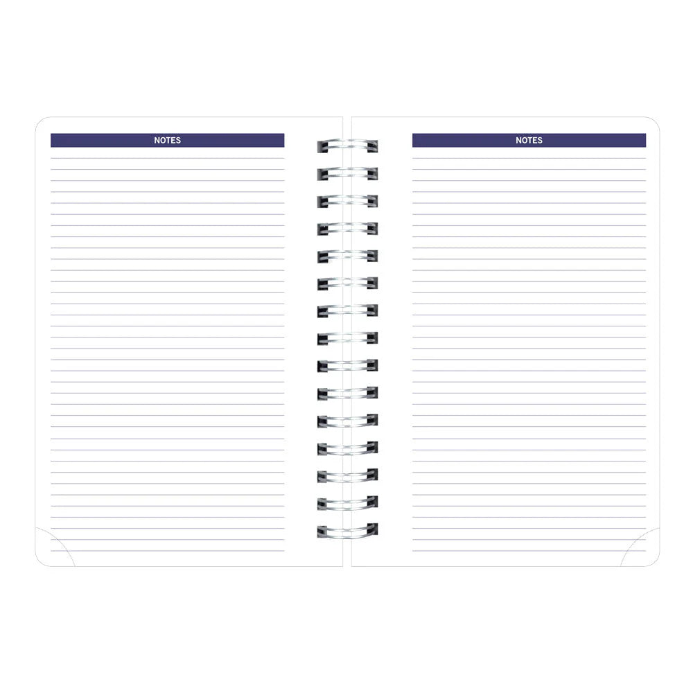 Agenda quotidien Blueline DuraGlobe, couverture souple, 8 po x 5 po, bilingue, rouge