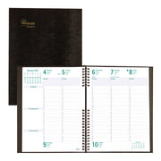 Blueline 2026 Timanager CoilPro Agenda semainier 13 mois – de décembre à décembre – 10-1/4 po x 7-5/8 po – Noir – Anglais C590581