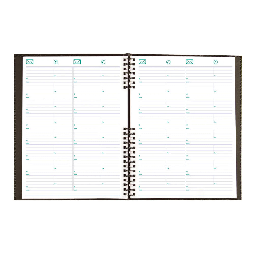 Blueline 2026 Timanager CoilPro Agenda semainier 13 mois – de décembre à décembre – 10-1/4 po x 7-5/8 po – Noir – Anglais C590581