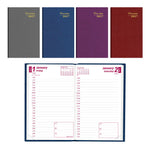 Blueline Essential 12-Month Daily Pocket Planner Jan–Dec 2027, Assorted Colours, 4.75"x3"