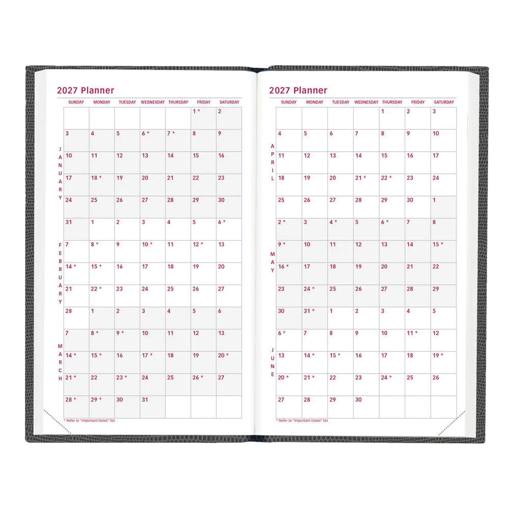 Brownline Weekly Pocket Appointment Book 2027 | 4 3/4" x 3"