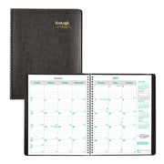 Brownline EcoLogix 14-Month Monthly Planner Dec 2026–Jan 2028, English, Black, 11"x8.5"