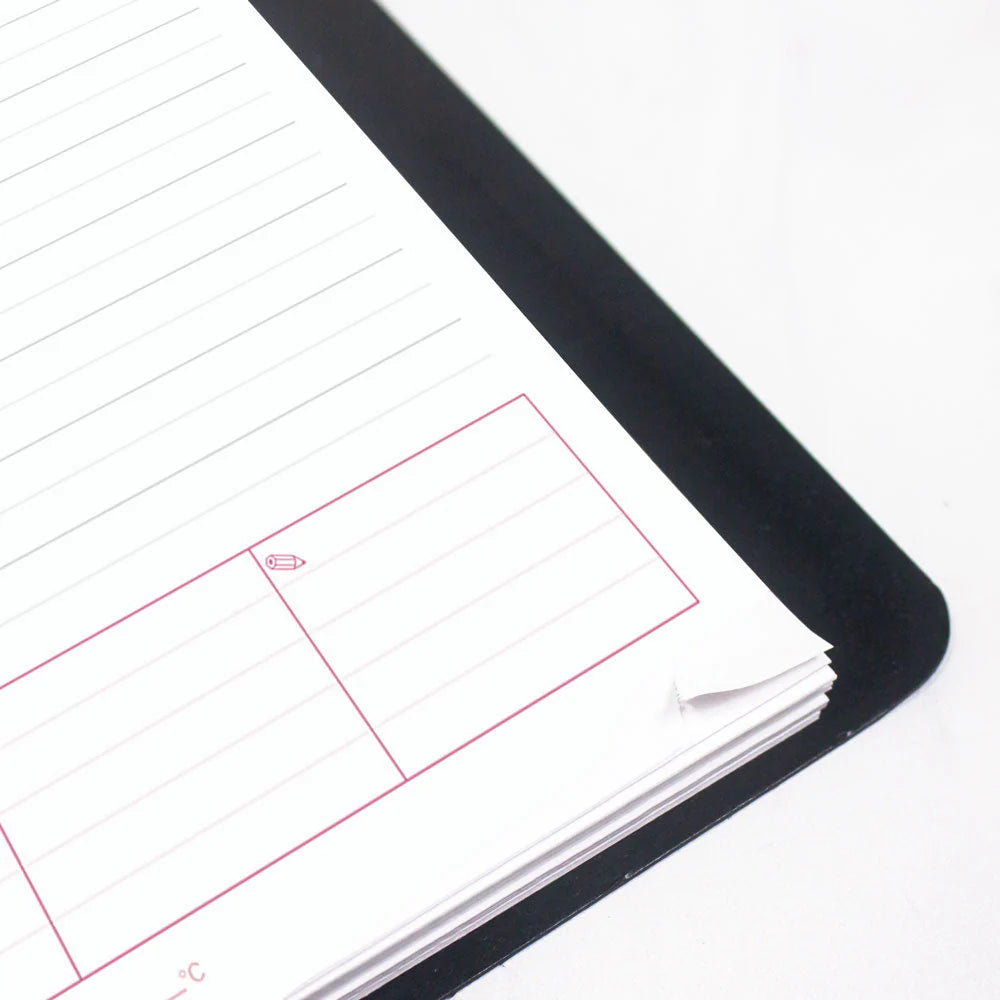 Brownline Essential 12-Month Daily Diary 2027, Twin Wire, Black, English, 8"x5"