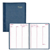 Brownline Essential 12-Month Weekly Diary 2027, 15-Min Appointments, English, Blue, 11"x8.5"