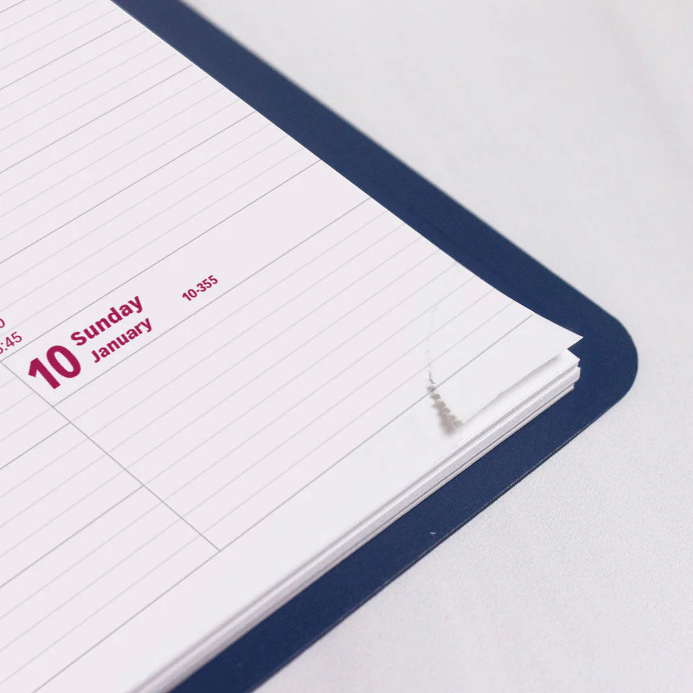 Brownline Essential 12-Month Weekly Diary 2027, 15-Min Appointments, English, Blue, 11"x8.5"