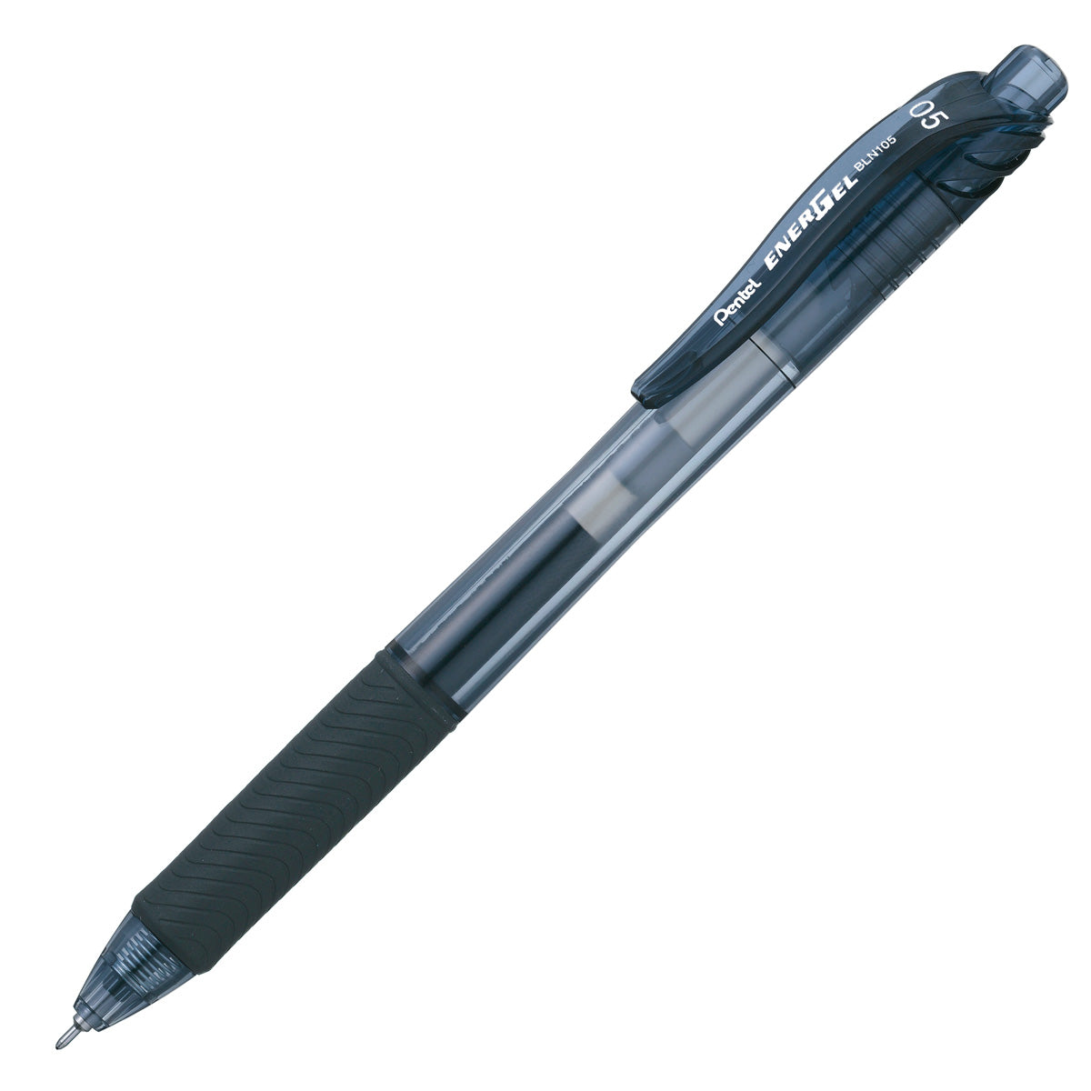 Pentel EnerGel-X Retractable Gel Pen 0.5 mm Needle Black (PENBLN105A)