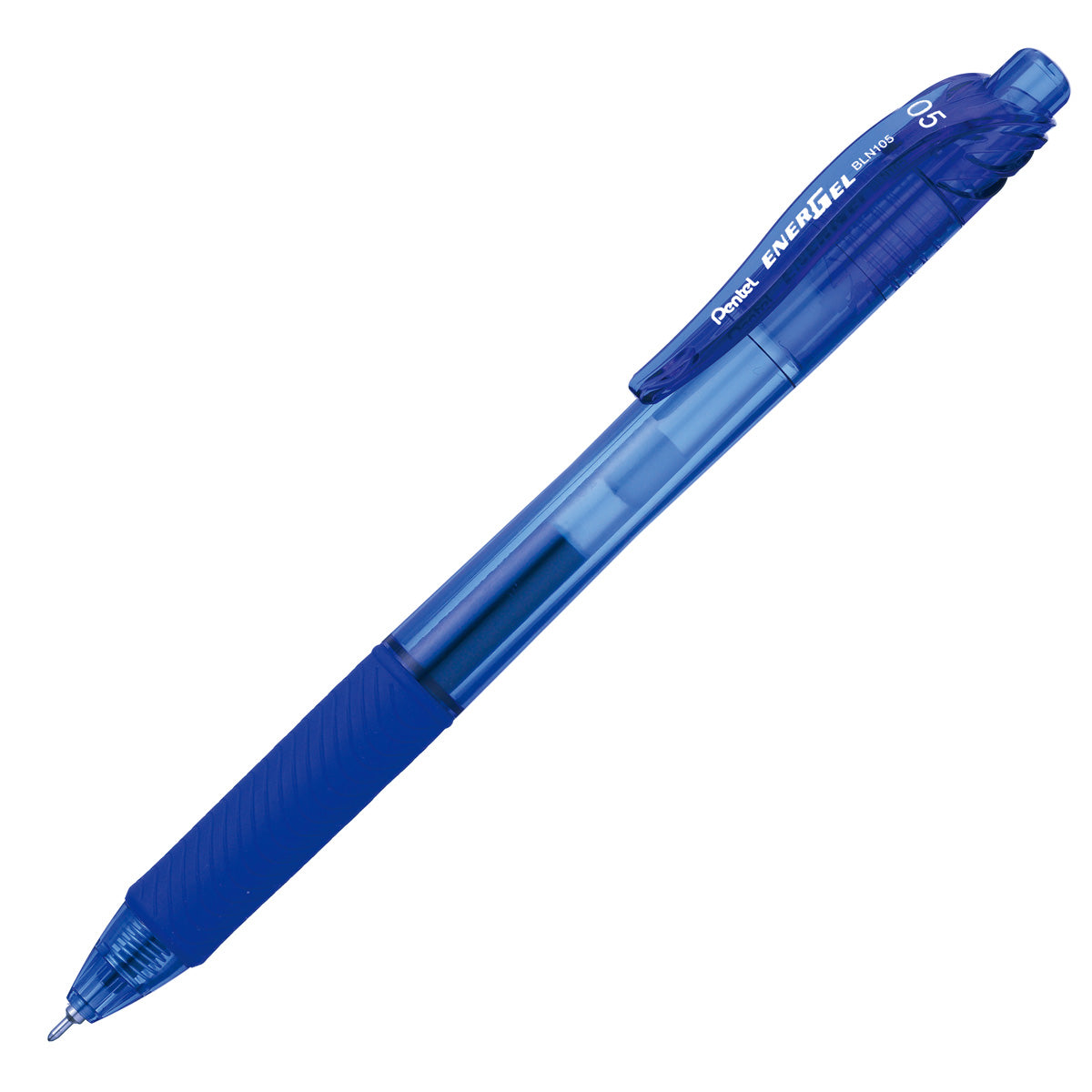 Pentel EnerGel-X Retractable Gel Pen 0.5 mm Needle Blue (PENBLN105C)