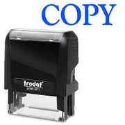 Trodat Blue Copy Self Inking Stamp - TRO11326