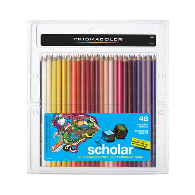 SCHOLAR PENCILS COLOR 48 CT
