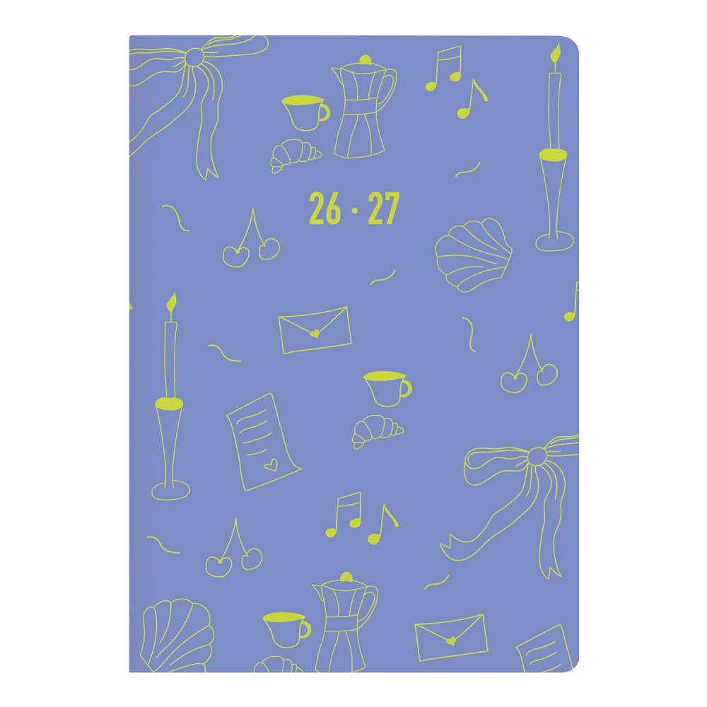 Letts Little Joys A5 Academic Week-to-View Planner 2026–2027 Blue