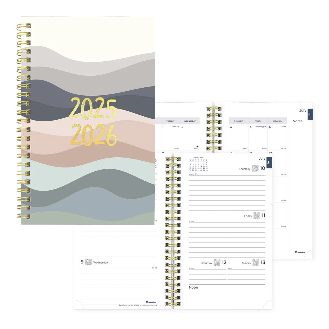 Planner Academic Weekly 8 X 5 Under the Sea 2025/26