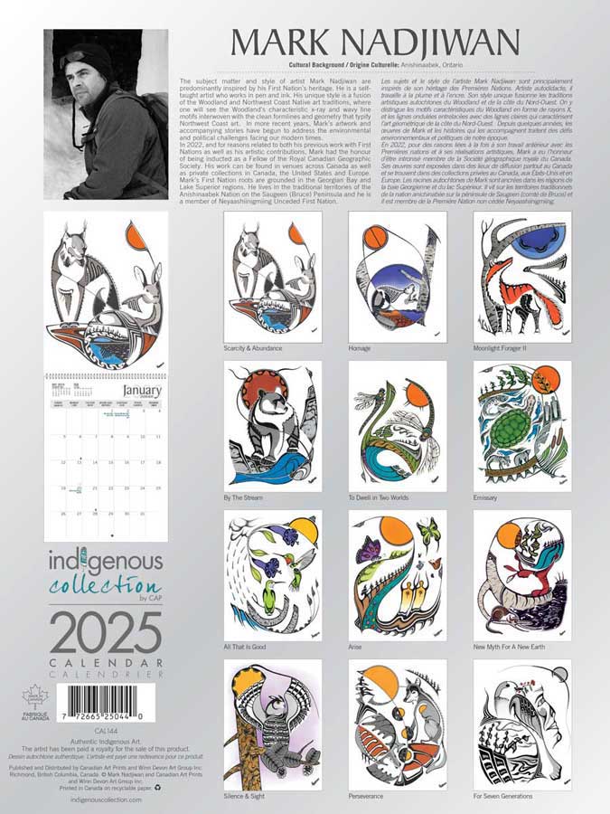 Indigenous Collection 2025 Wall Calendars