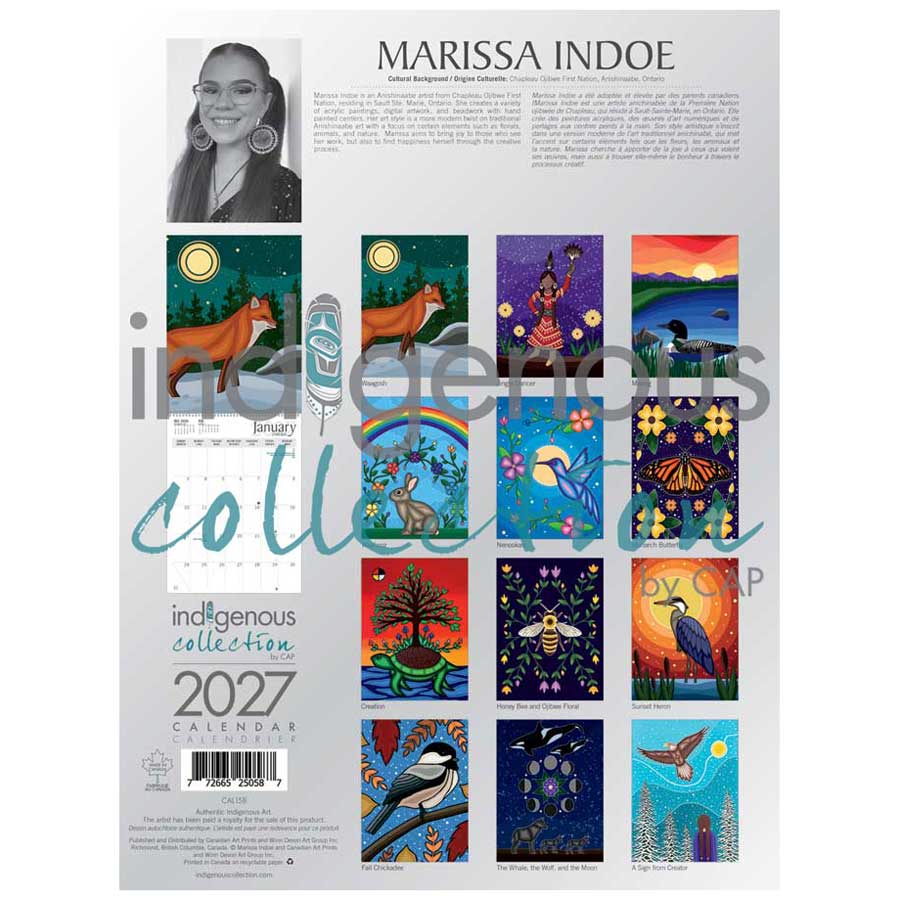Indigenous Collection 2027 Wall Calendars