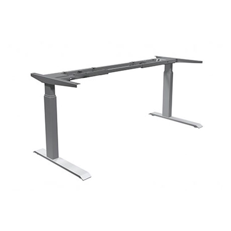 Heartwood Electric Height Adjustable Desk Bases – Calypso 2-Leg / Silver