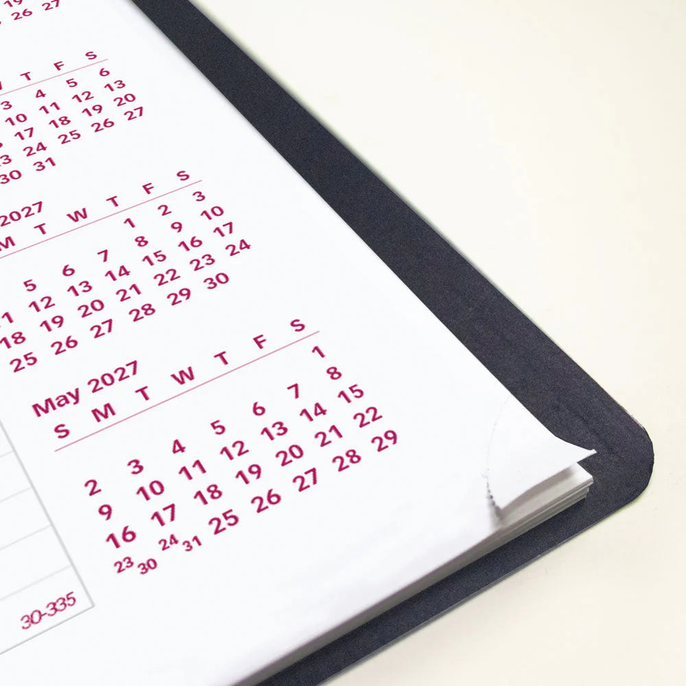 Brownline Essential 14-Month Monthly Diary Dec 2026–Jan 2028, English, Black, 11"x8.5"