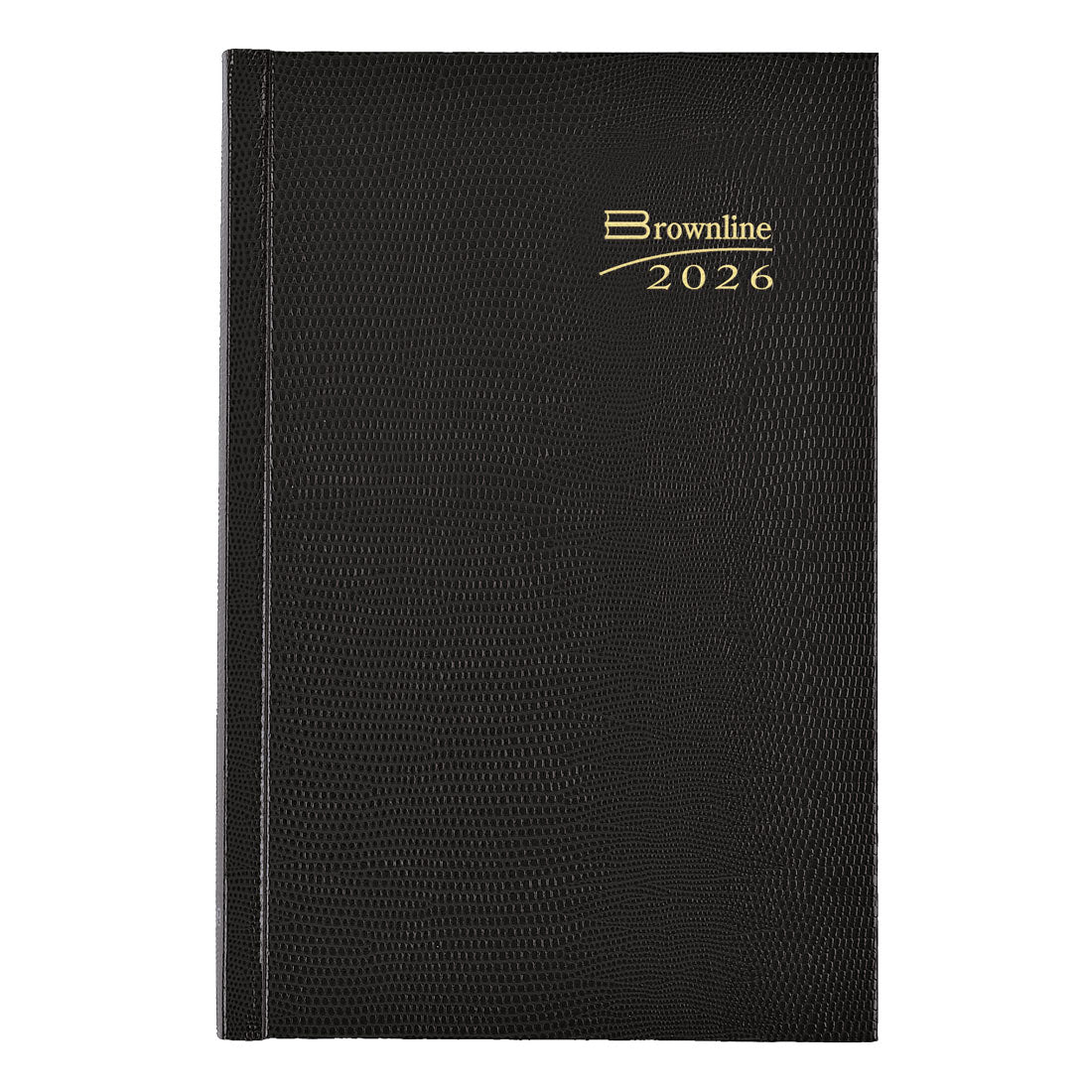 Planner Daily Hard Cover 7 1/2 x 5 Black 2026 CB387BLK
