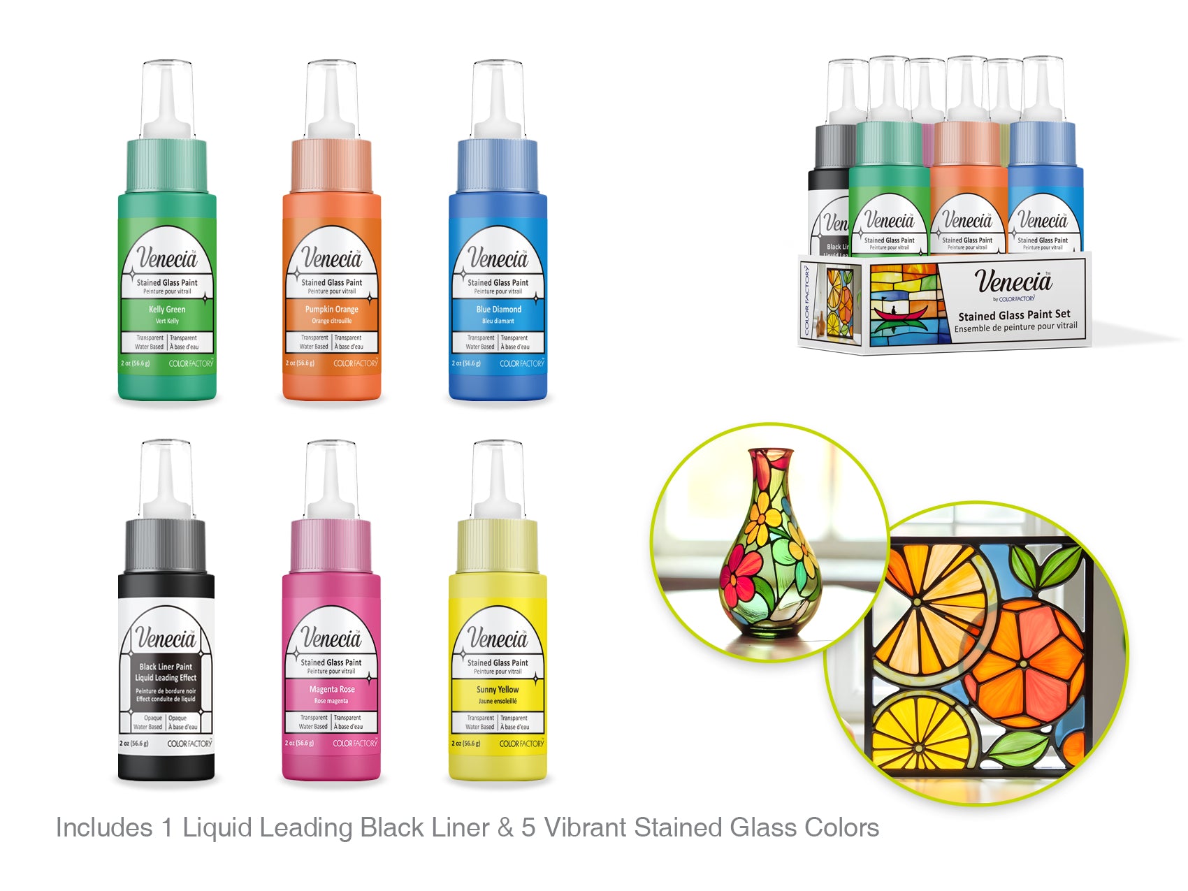 Venccia Stained Glass Paint