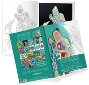 Livres de coloriage d'art autochtone — Artistes autochtones canadiens authentiques