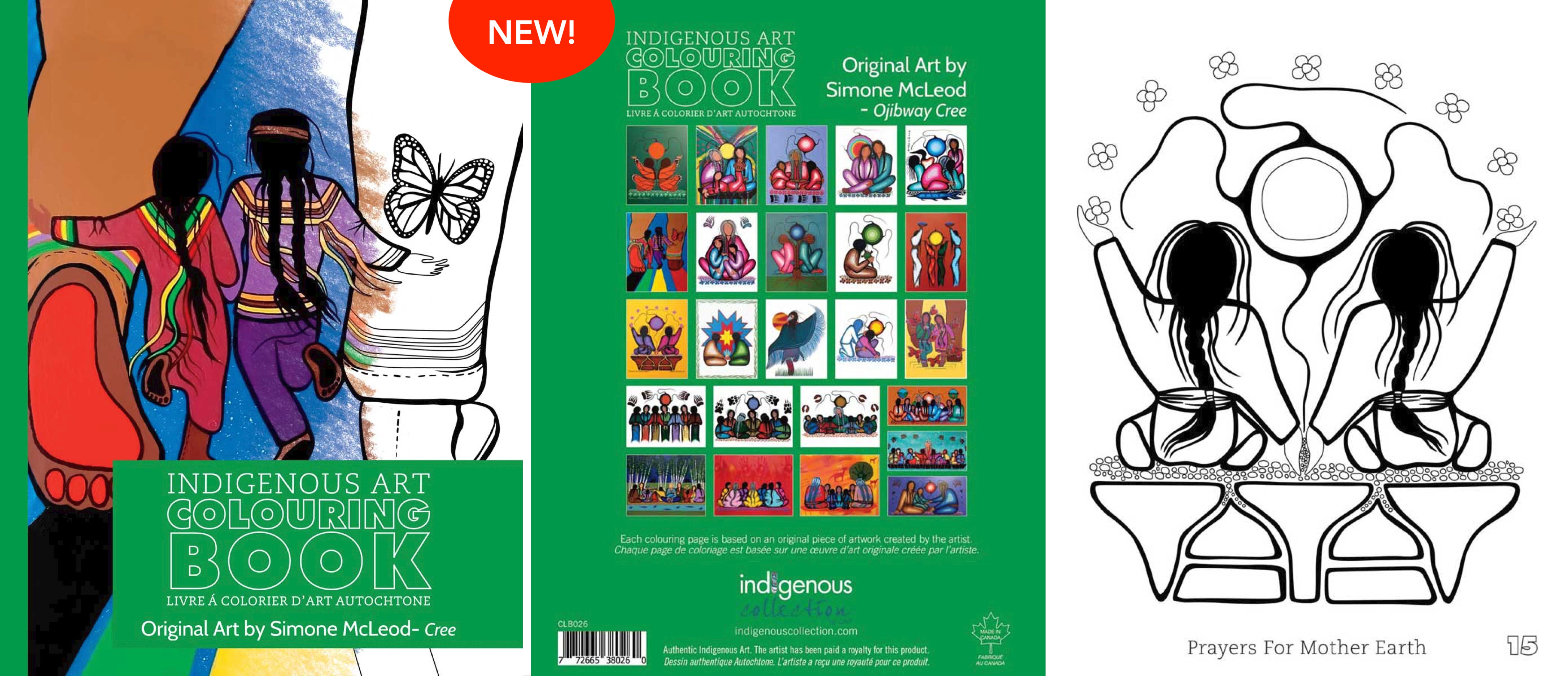 Indigenous Collection Colouring Books