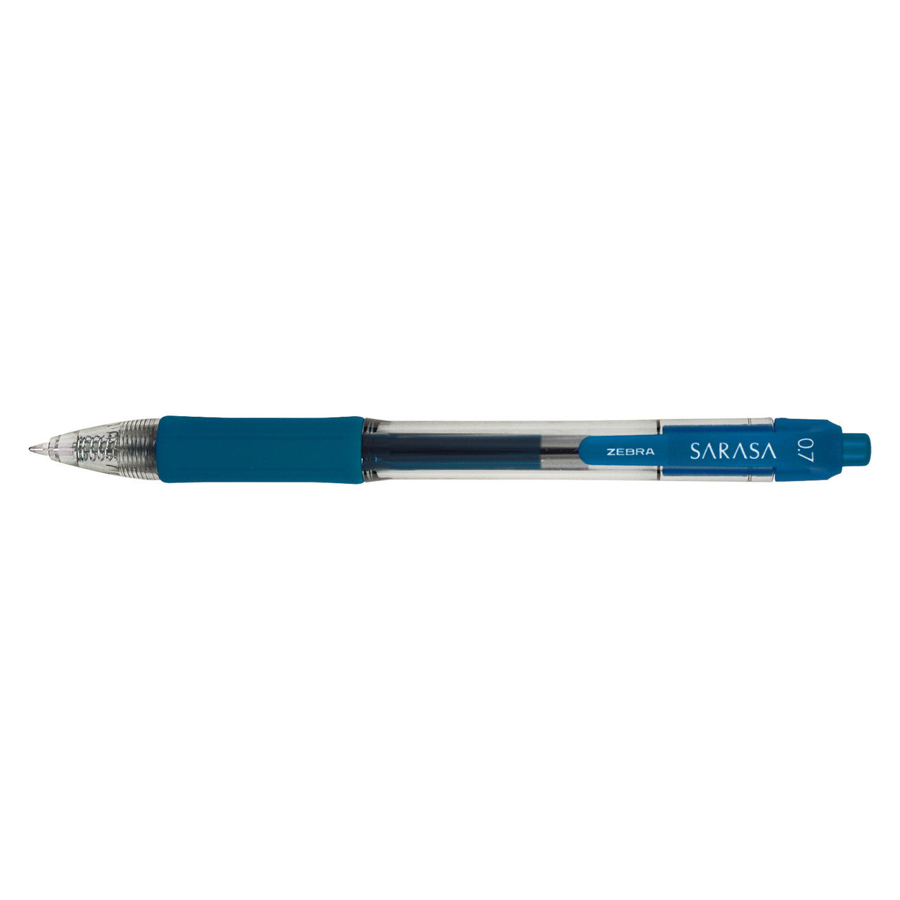 Zebra Sarasa Dry X20 retractable gel pen – 0.7mm medium tip, cobalt blue ink