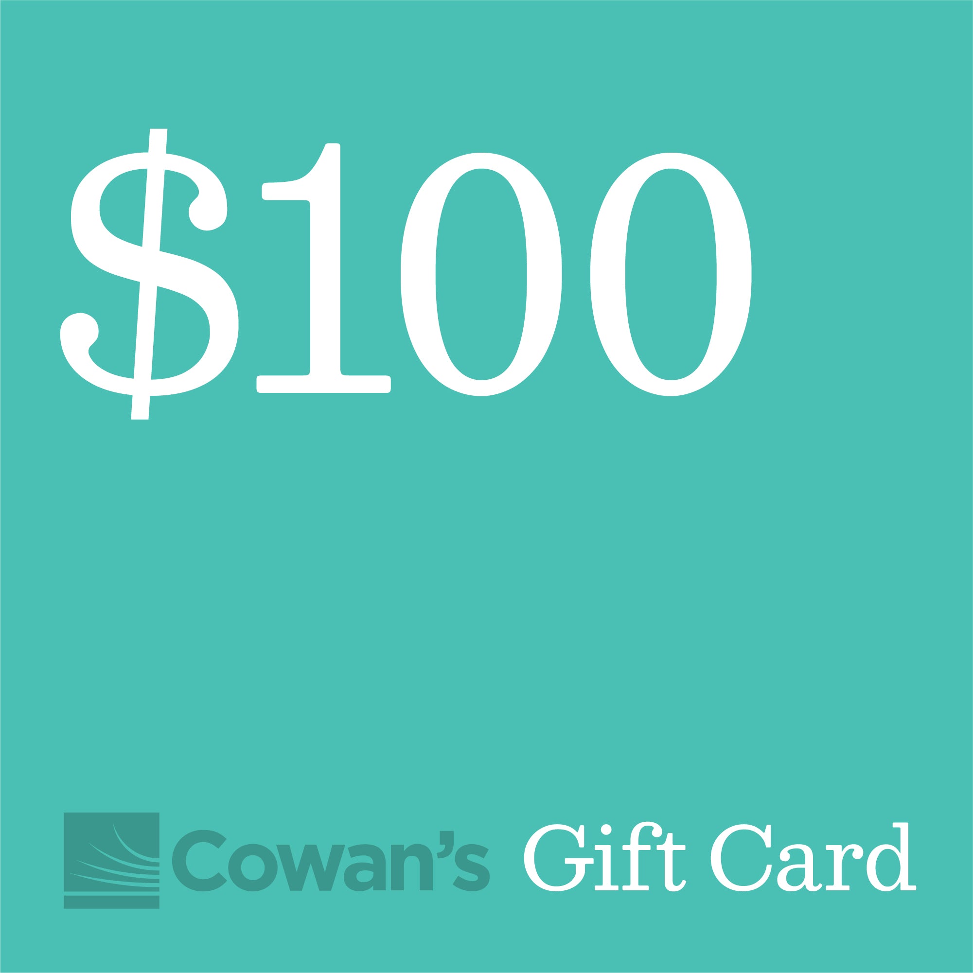 Cowan’s Gift Cards
