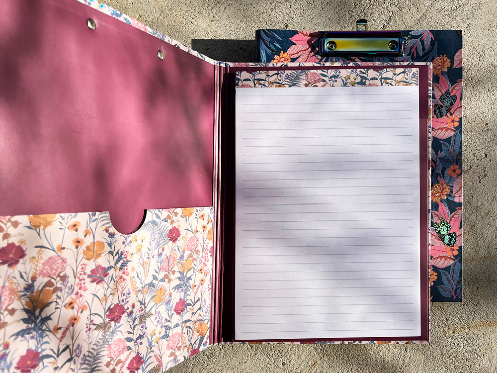 Pukka Pads Bloom A4 Pad Folio with Fastener & Hanging Hook