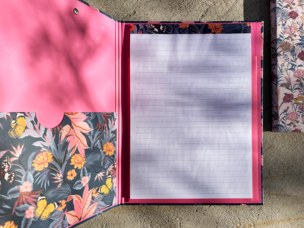 Pukka Pads Bloom A4 Pad Folio with Fastener & Hanging Hook