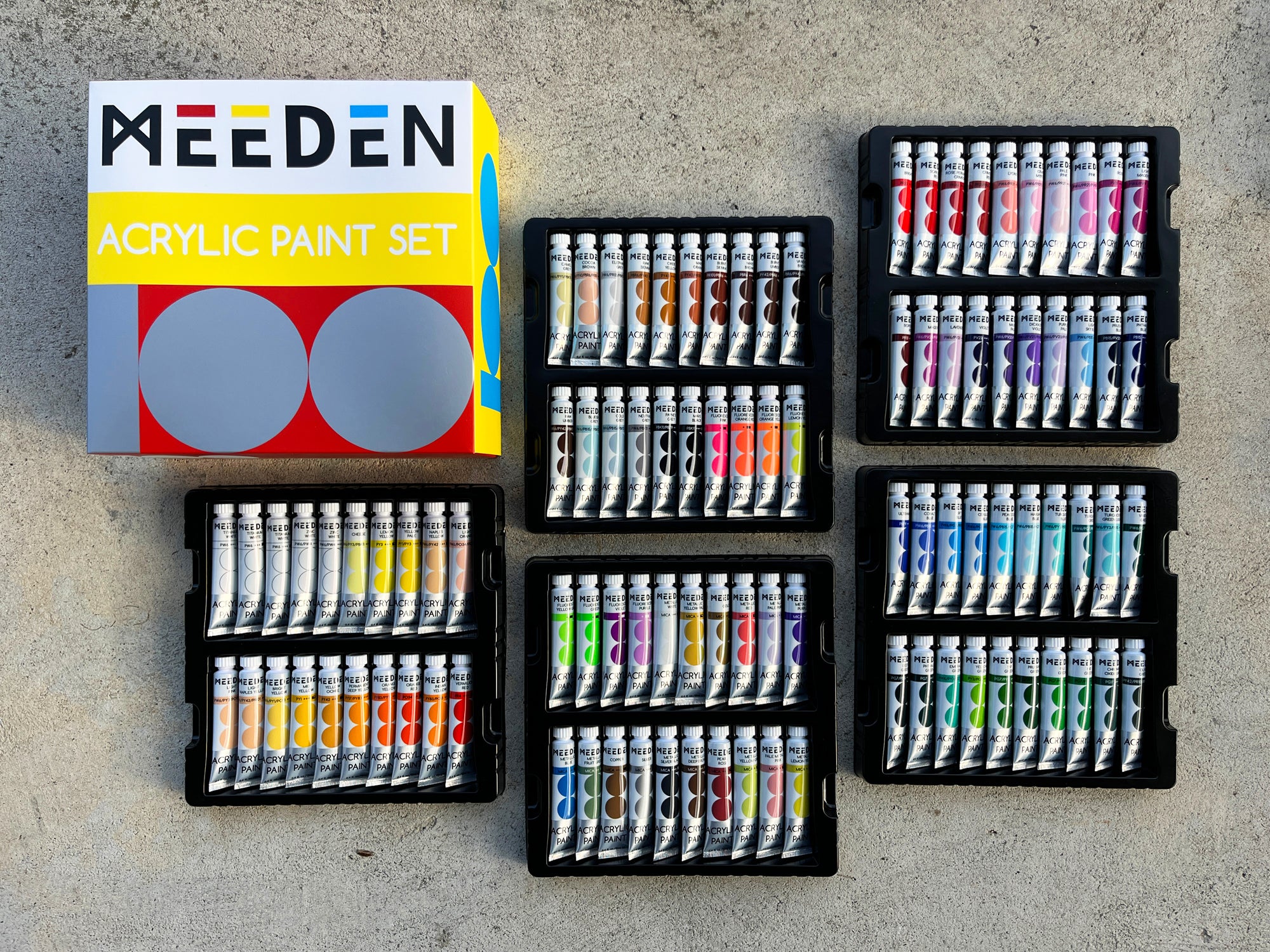 Meeden Acrylic Paint Sets / 12mL Tubes