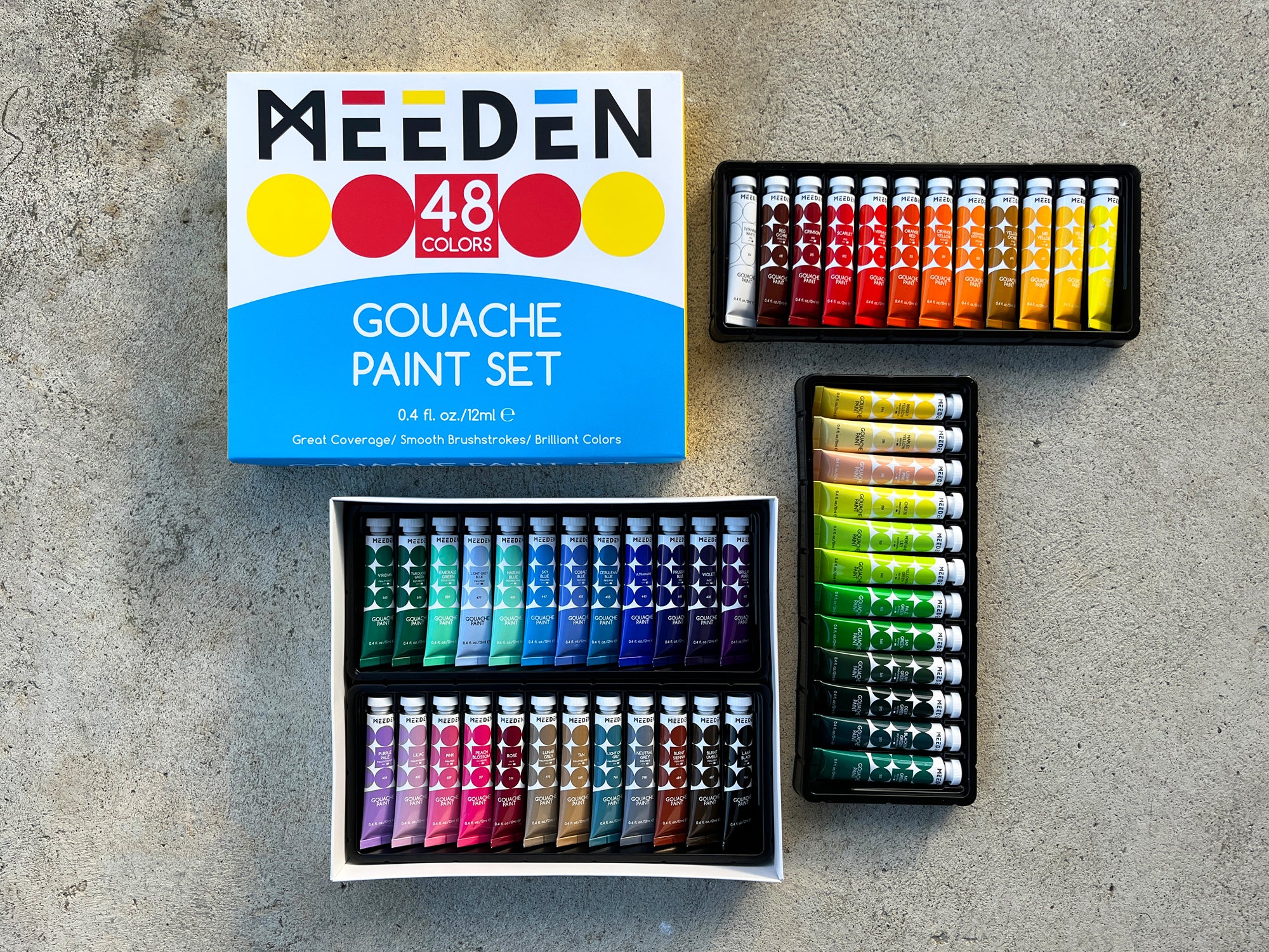 Meeden Gouache Sets / 12mL Tubes