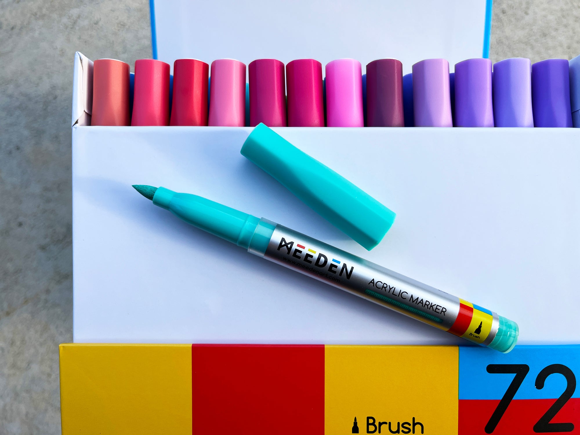 Meeden Acrylic Marker Sets / Brush Tip