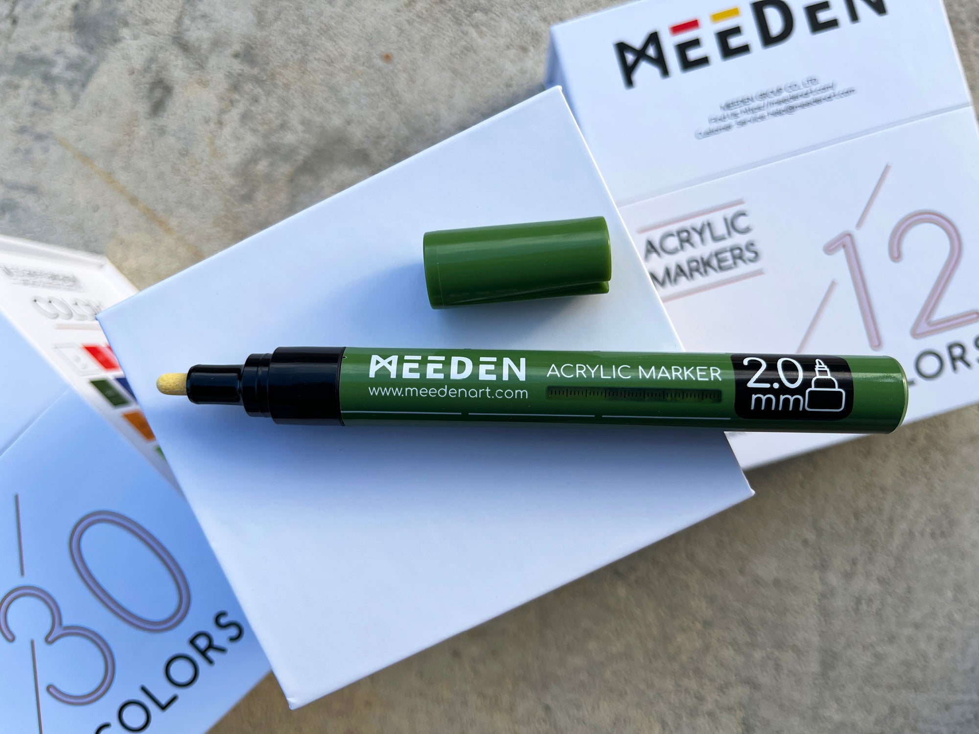 Meeden Acrylic Marker Sets / 2.0mm Tip
